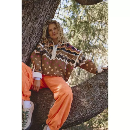 Women's FP Movement Mountain High Printed 1/2 Zip Fleece Pullover | Scheels Sports