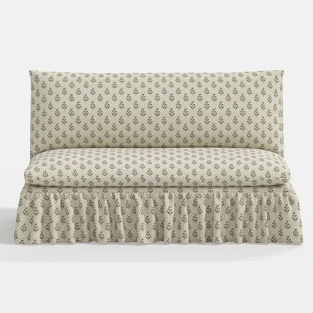 Stoffer Home crafted by Cloth & Company Thelma 60'' CAL117 Compliant Settee | Wayfair | Wayfair North America