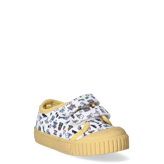 Wonder Nation Baby Boys Casual Bump Toe Sneakers, Sizes 2-6 | Walmart (US)