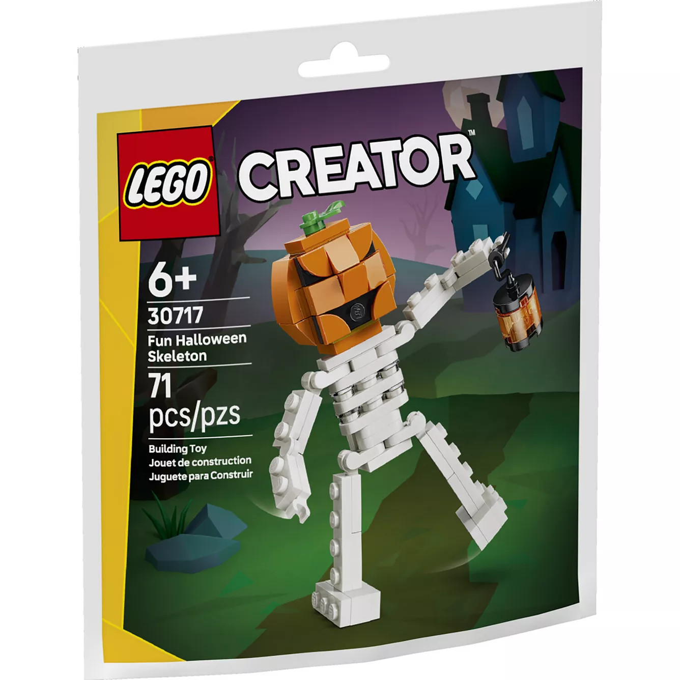 LEGO Creator Fun Halloween Skeleton 30717 Building Kit (71 Pieces) | Kohl's