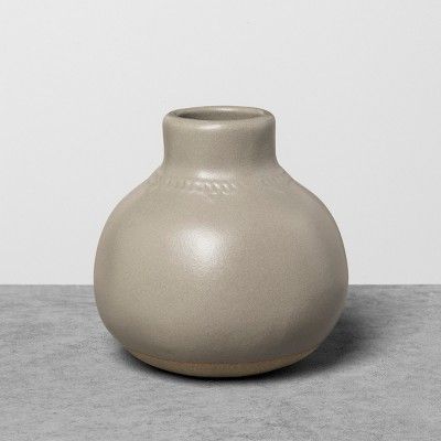 Vase Gray - Hearth & Hand™ with Magnolia | Target