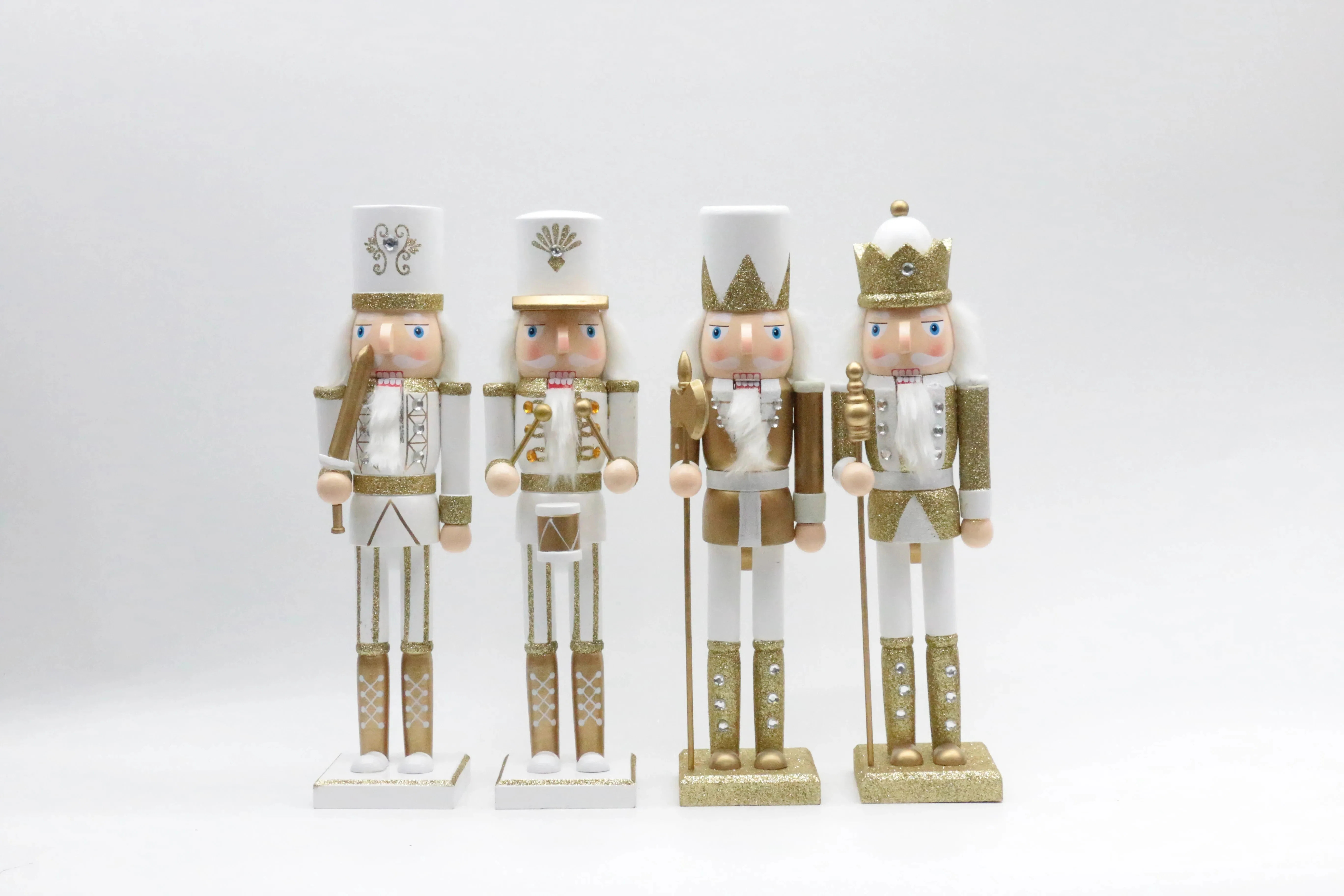Wooden Winter Drummer Nutcracker F07M6-12A | Wayfair North America