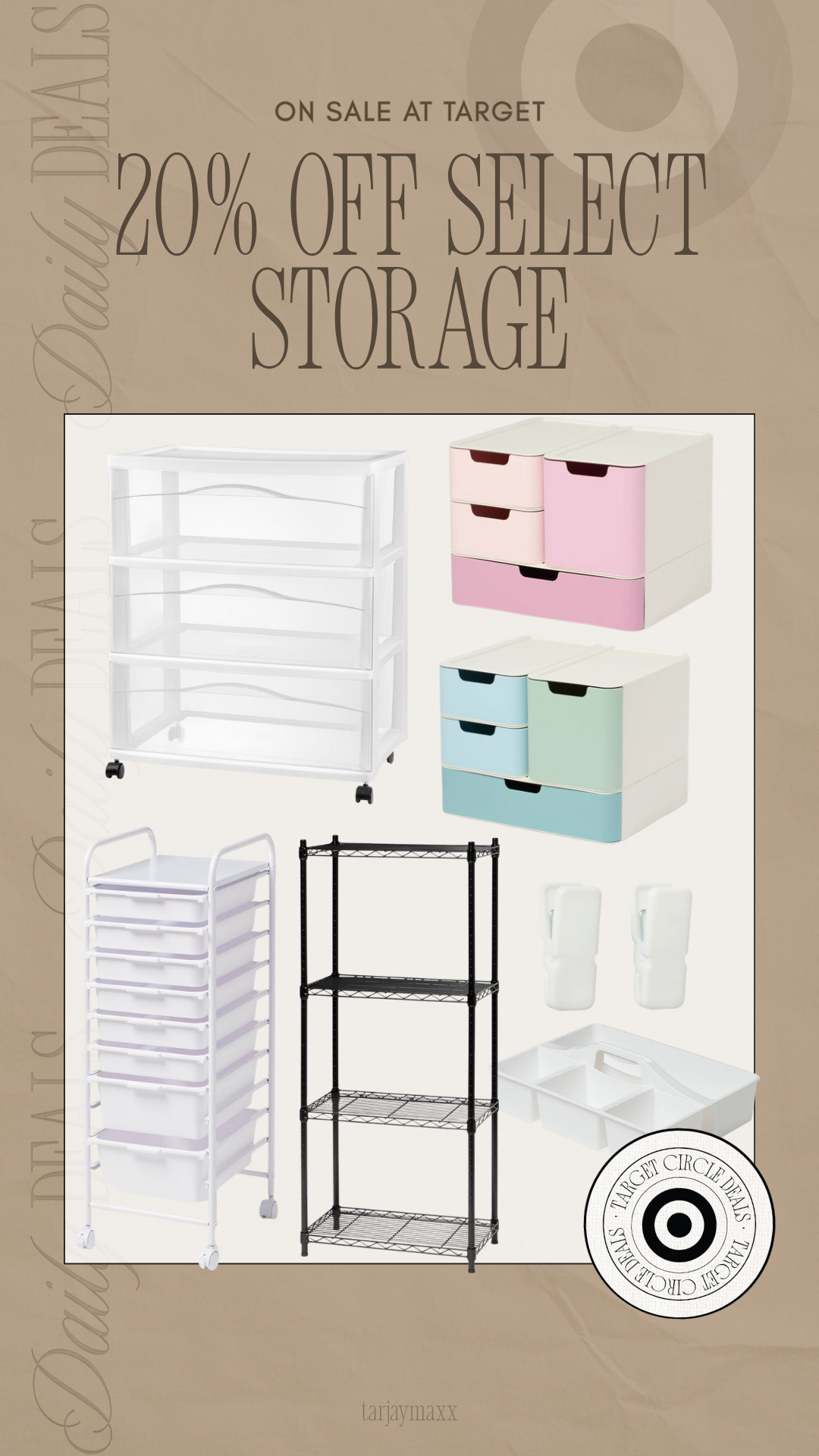Target storage deals are my weakness because why do cute organizers make me want to reorganize my entire place 🧺 20% off is such a good time to stock up on organization finds! summer outfits, business casual workwear, vacation outfits beach, plus size fashion, graduation guest outfits, target deals, target finds, home organization, storage bins, closet organization, dorm decor, organization ideas, beauty organization, apartment essentials
 

 #LTKSeasonal #LTKHome