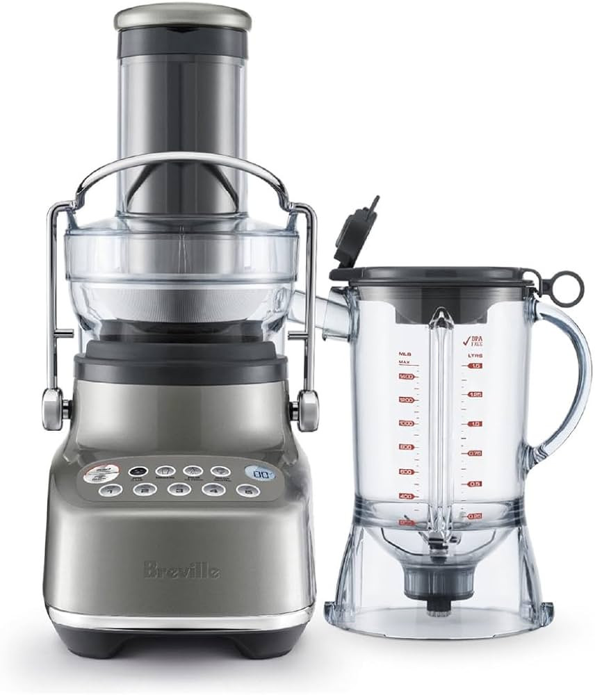 Breville the 3X Bluicer™ Blender and Juicer, BJB615SHY, Smoked Hickory | Amazon (US)
