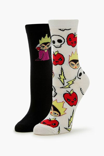 Disney Villains Evil Queen Crew Socks Set - 2 pack | Forever 21