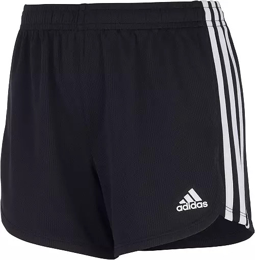 Adidas Girls' 3 Stripe Mesh Short | Dick's Sporting Goods