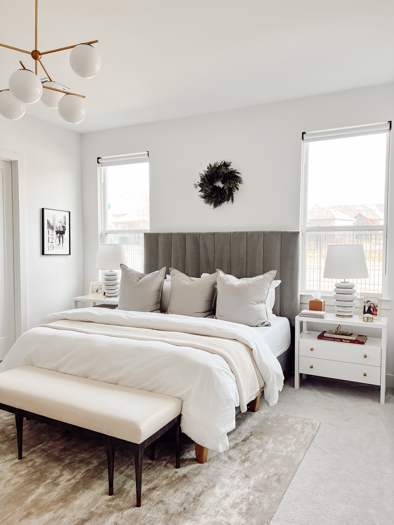 Absolutely love my area rug for my bedroom! So beautifully made with a wool blend hiding general dirt and wear. Love the way the watercolor design ties all my pieces in my room together giving it a fresh, warm, and inviting feel. Also linking my bed sheets, duvet, pillows, furniture pieces and more! 

#LTKstyletip #LTKhome #LTKSeasonal