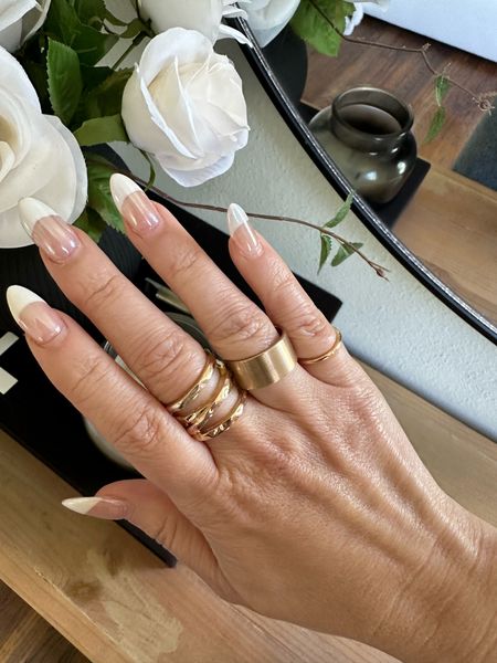Isn’t this ring stack amazing?! I can’t believe it’s under $5! Love these affordable gold chunky rings, they’re great affordable jewelry pieces.

#LTKstyletip #LTKfindsunder50 #LTKfindsunder100