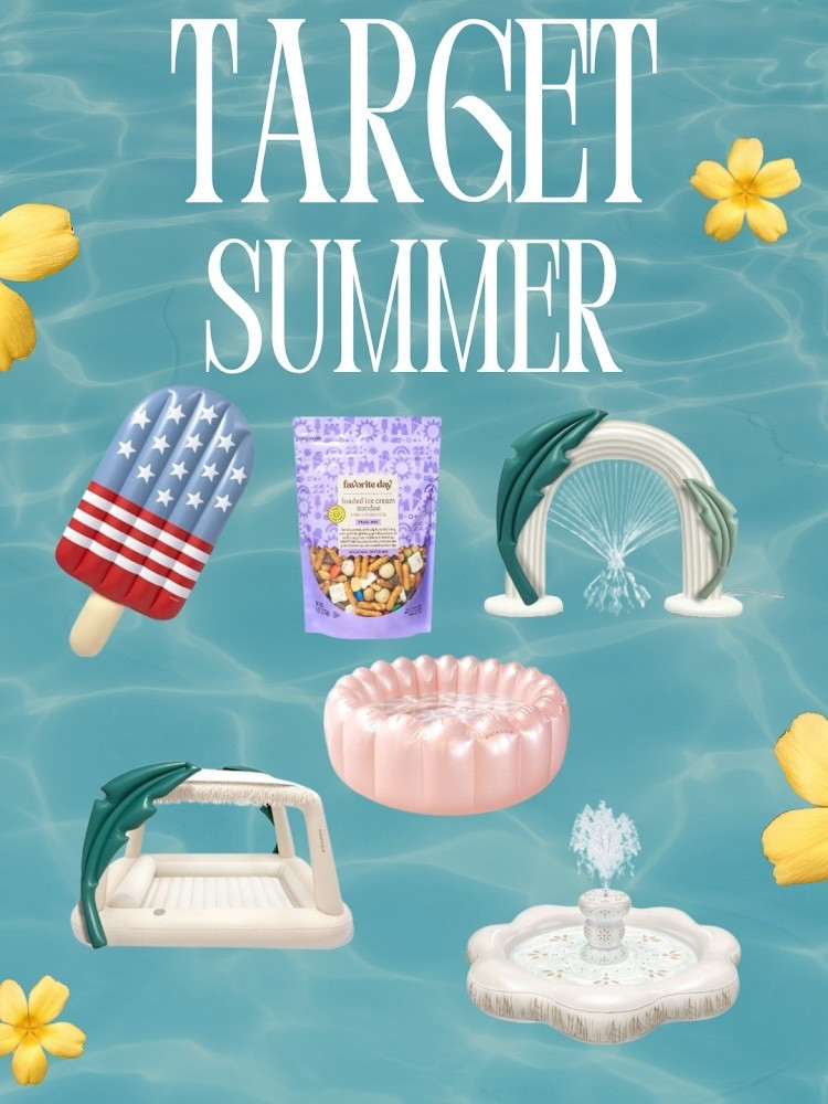 new summer finds at target! 
mini pools, sprinklers & floats for the cutest backyard setup 
#summer #summerfinds #LTKsummer

#LTKSeasonal #LTKSwim #LTKHome