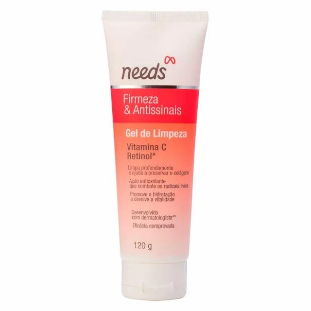 Gel de Limpeza Needs Firmeza e Antissinais 120g | Drogasil BR