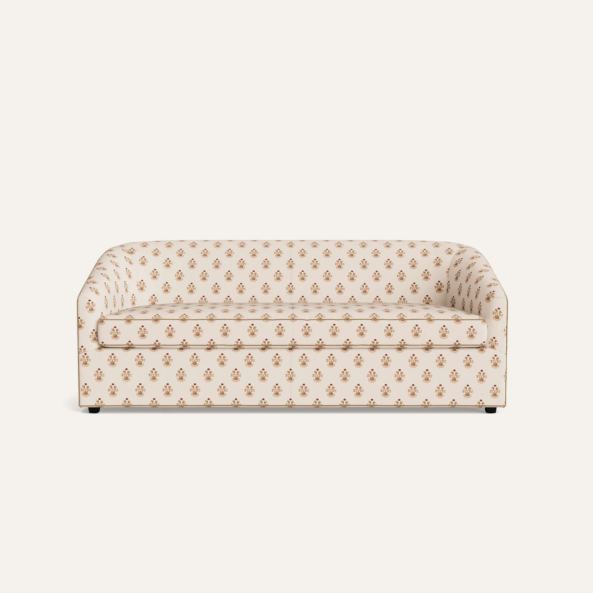 Floral Sofa Bed: Maron in Lucie Clay | Pepper Home | Pepper Home