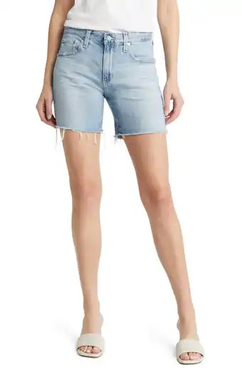 Dani High Waist Cutoff Denim Shorts | Nordstrom