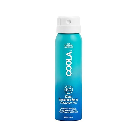 COOLA Organic Sunscreen SPF 50 Sunblock Spray, Dermatologist Tested Skin Care for Daily Protectio... | Amazon (US)