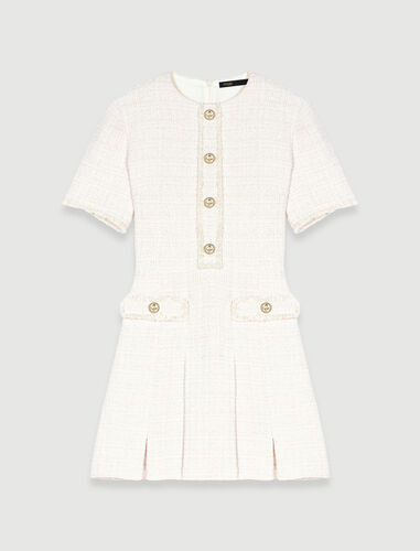 123RALEXIA kurzes Tweedkleid | Maje EU