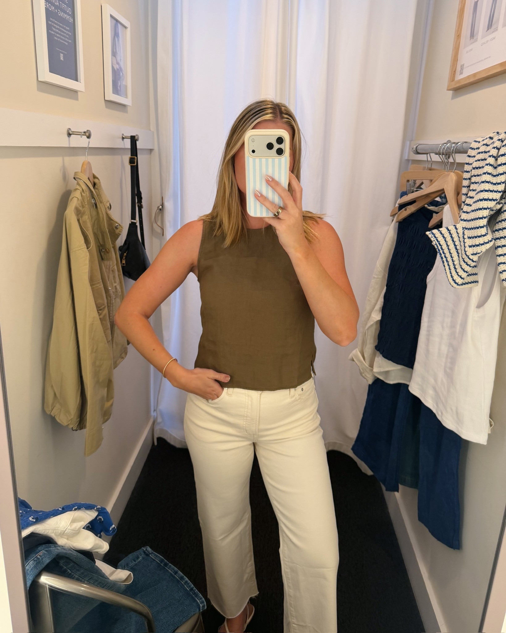 Picked up some new pieces from madewell and I’m obsessed with these colors for summer! 
20% off @Madewell exclusive sale on LTK with code: LTK20



Outfit inspo, madewell, sale alert, outfit ideas, summer outfits 2026, ootd

#LTKxMadewell #LTKootd #LTKSaleAlert