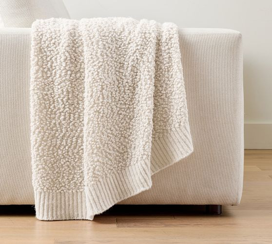 Juniper Bobble Knit Throw | Pottery Barn (US)
