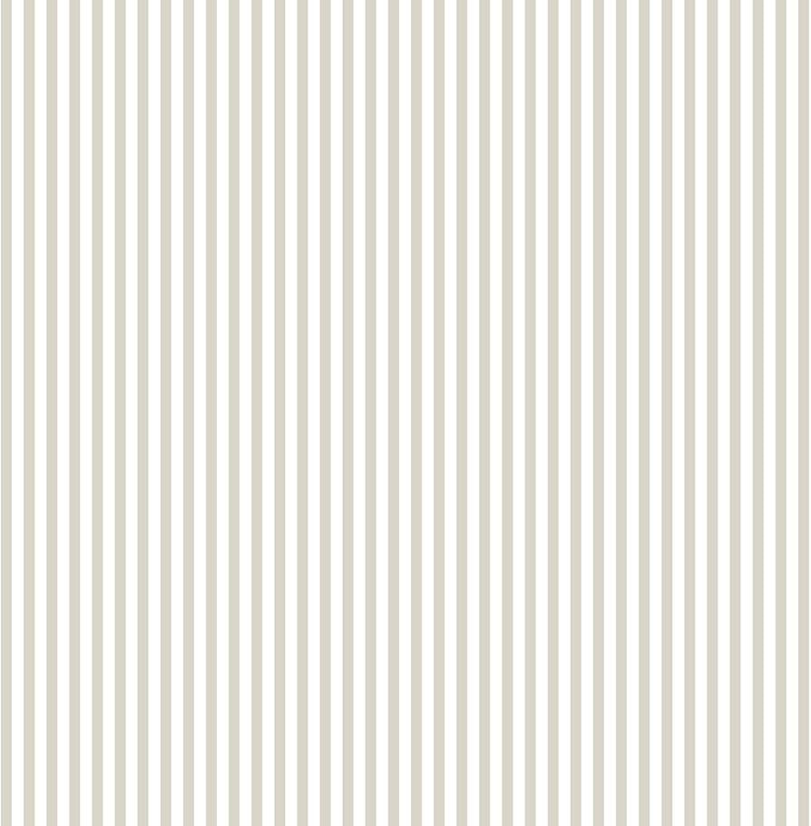 Norwall ST36905 6mm Stripe PrePasted Wallpaper, Greige, Fawn, Neutral | Amazon (US)