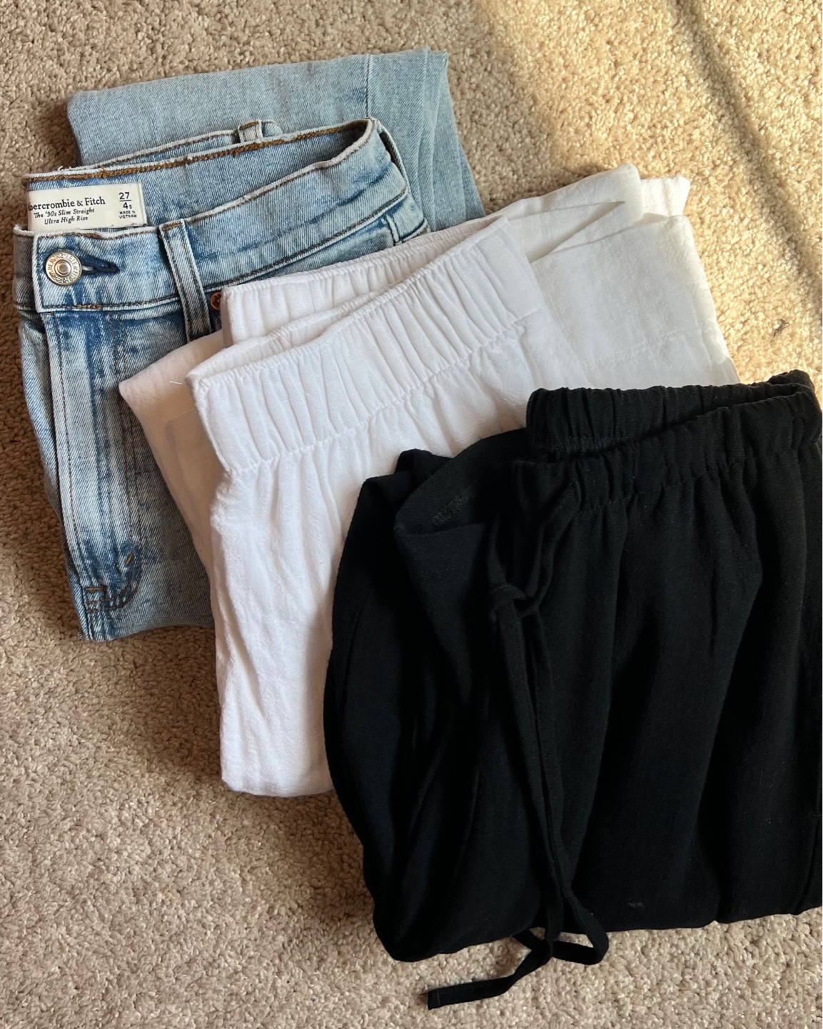 Europe packing: jeans + linens! 👖  

#LTKtravel