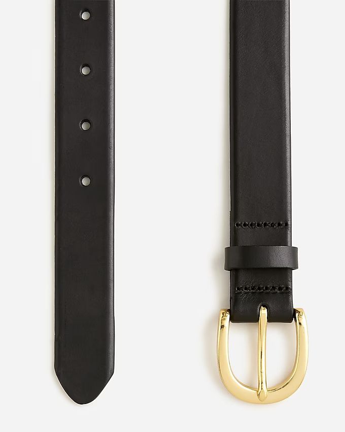 Classic belt in Italian leather | J.Crew US