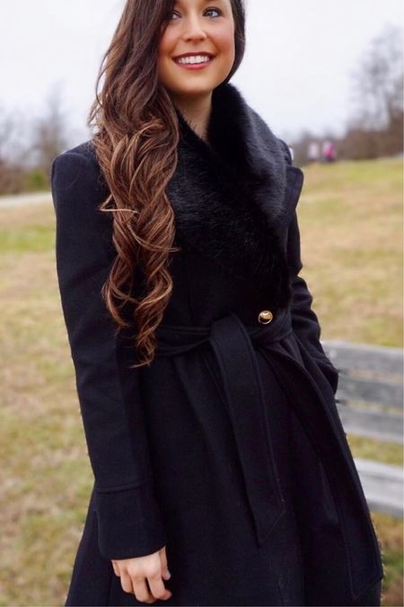 Chic timeless classic black faux fur coat 

#LTKSeasonal #LTKstyletip #LTKHoliday