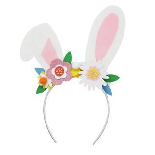 White Bunny Headband Craft by Creatology™ Easter | Michaels Stores