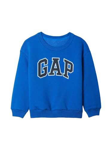 GAP Boys Oversized Crewneck Sweatshirt Radiant Blue 3YRS | Amazon (US)