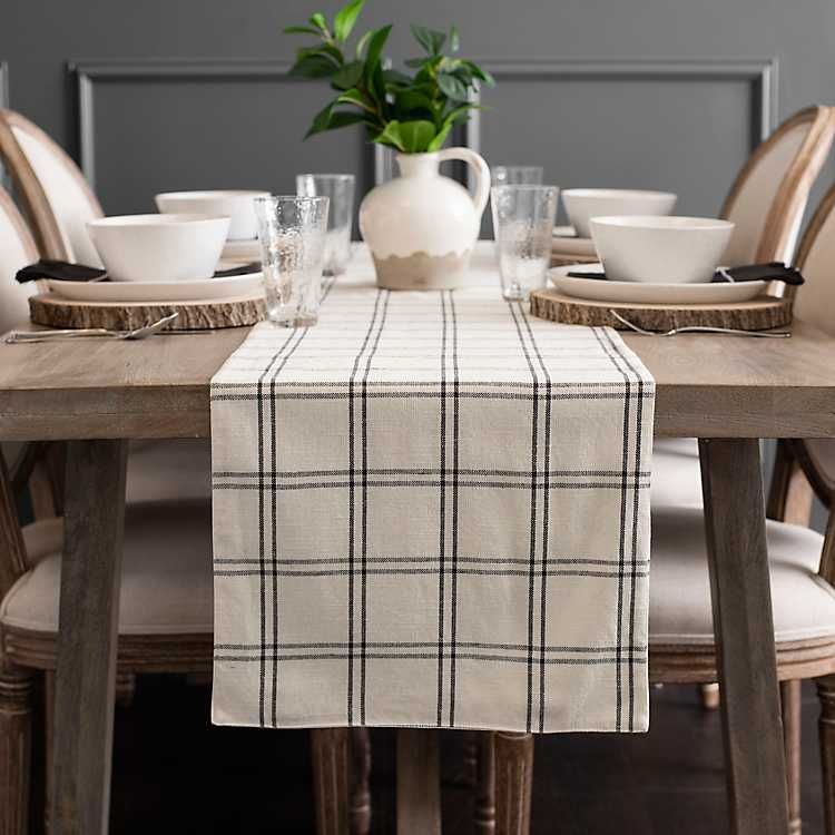 Plymouth Plaid Table Runner | Kirkland's Home