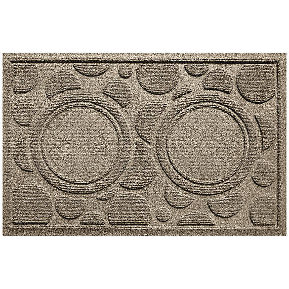 Bungalow Flooring Waterhog Dots Dog & Cat Bowl Placemat, 27 x 18-in | PetSmart