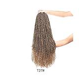 22 Inch 55.88Cm Pre Twisted Passion Twist Synthetic Twists Crochet Hair Long Ombre Braids Crotchet B | Amazon (US)