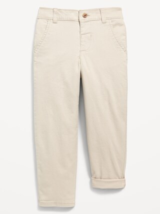 Built-In Flex Loose Taper Chino Pants for Toddler Boys | Old Navy (US)