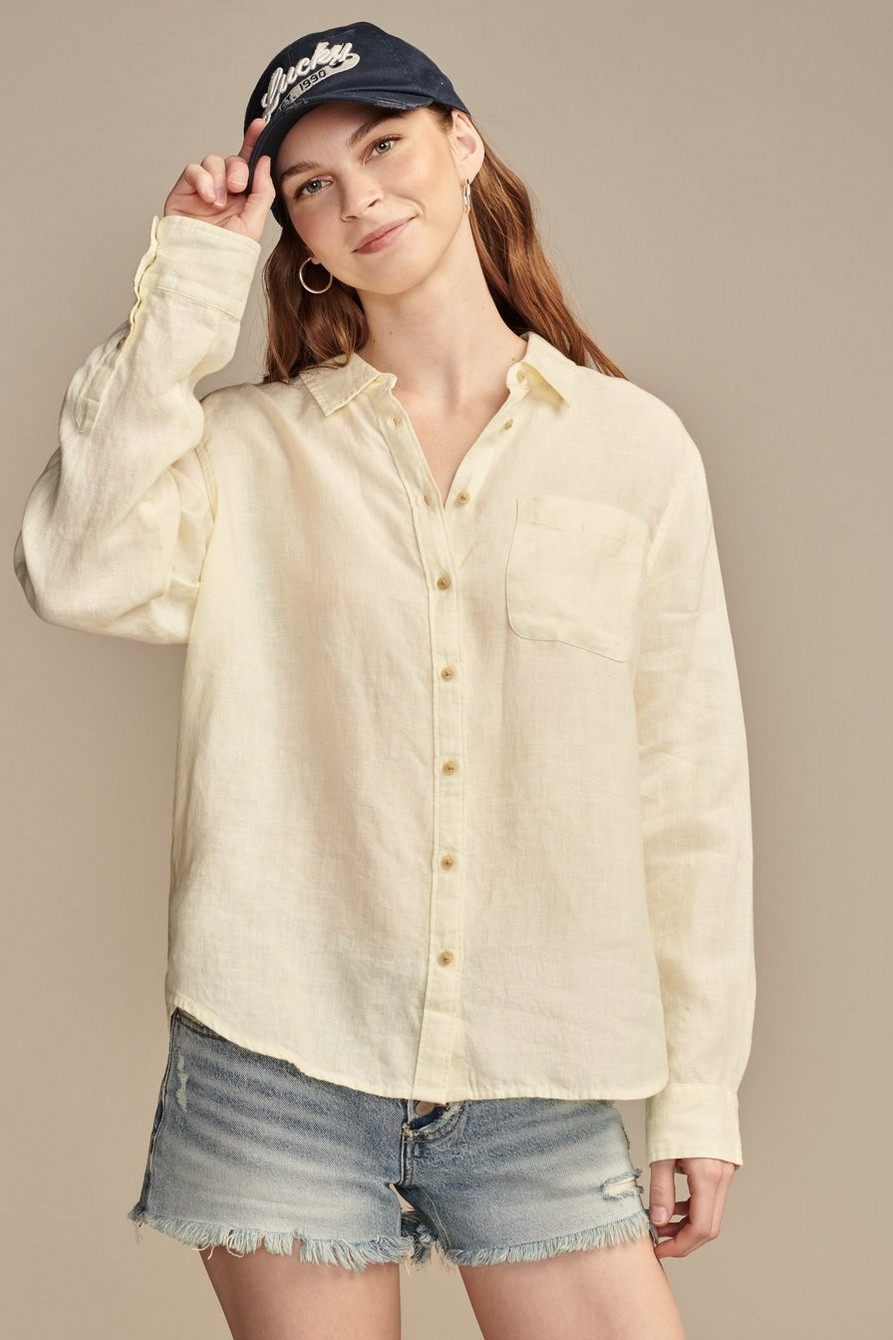 LINEN PREP SHIRT | Lucky Brand
