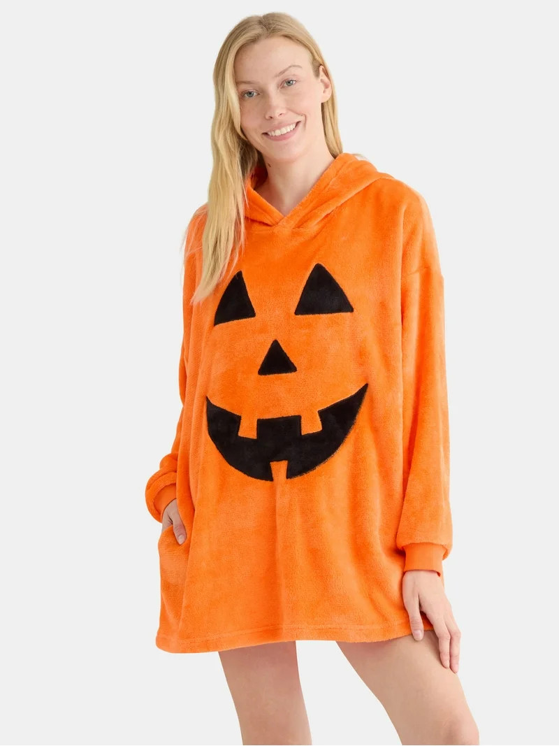 Way To Celebrate Womens Halloween Lounger, Sizes S-3X - Walmart.com | Walmart (US)