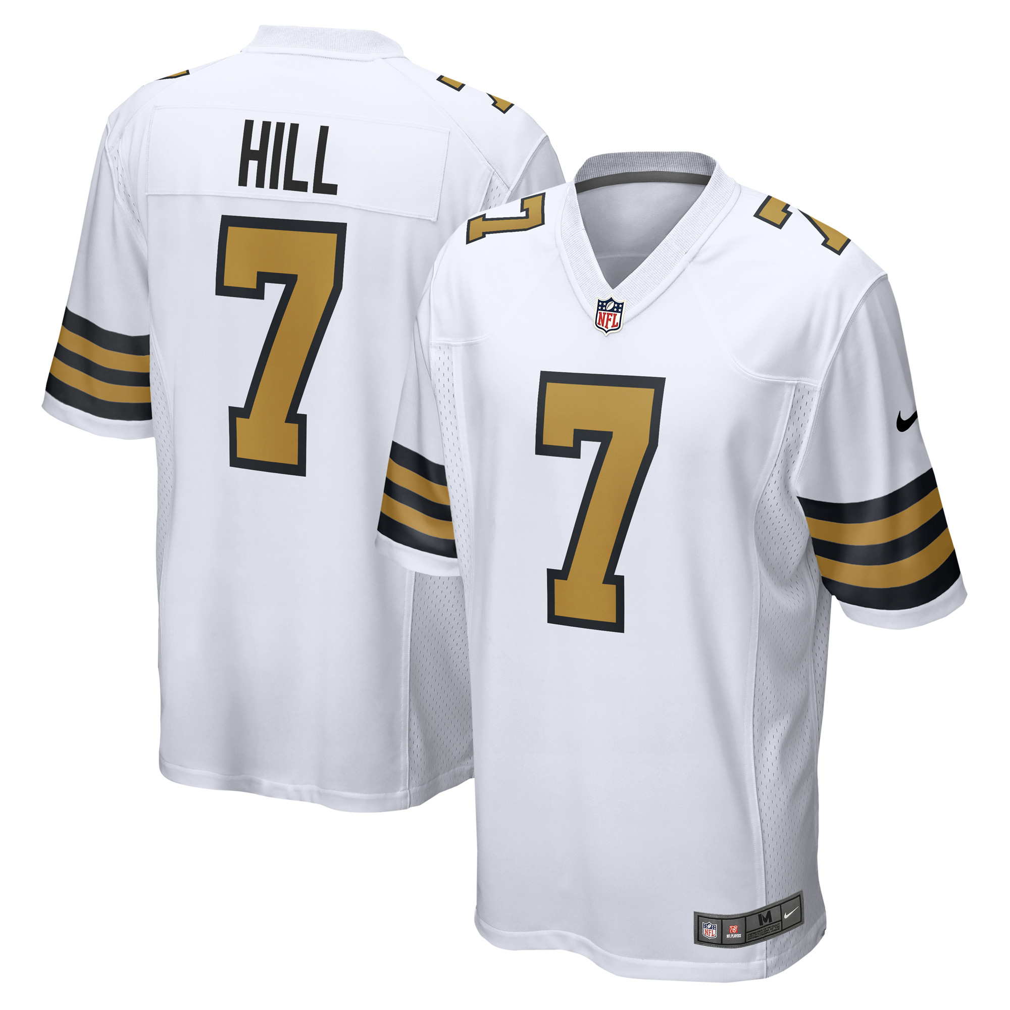 Men's Nike Taysom Hill White New Orleans Saints Alternate Game Jersey | Fanatics