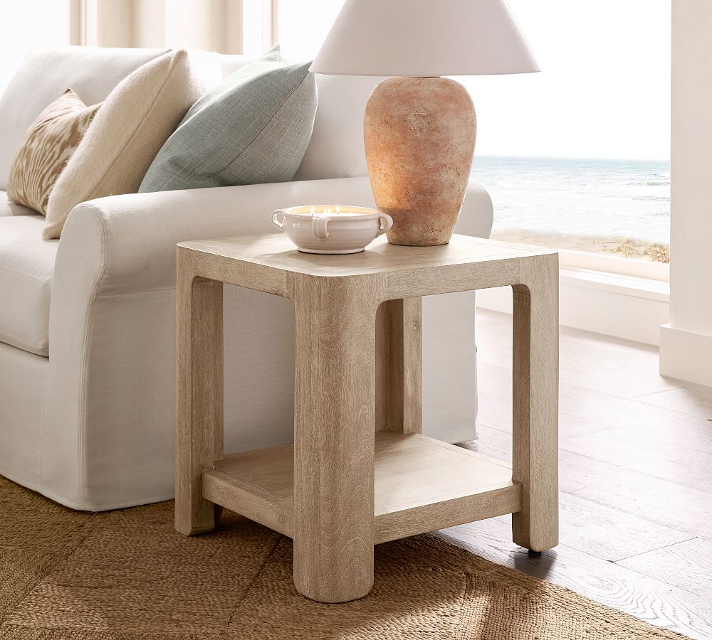 Aptos Square Side Table (22") | Pottery Barn (US)