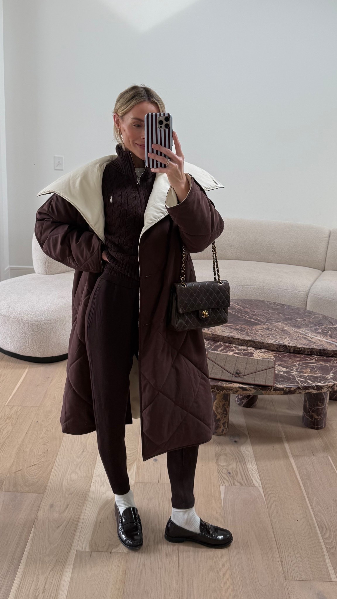 when all your wardrobe staples are on theme🤎 

#LTKgrwm #LTKootd #LTKmomlife