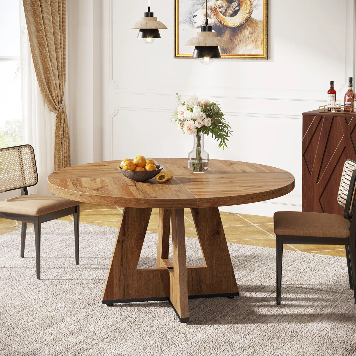 47 Inch Round Dining Table | Wayfair North America