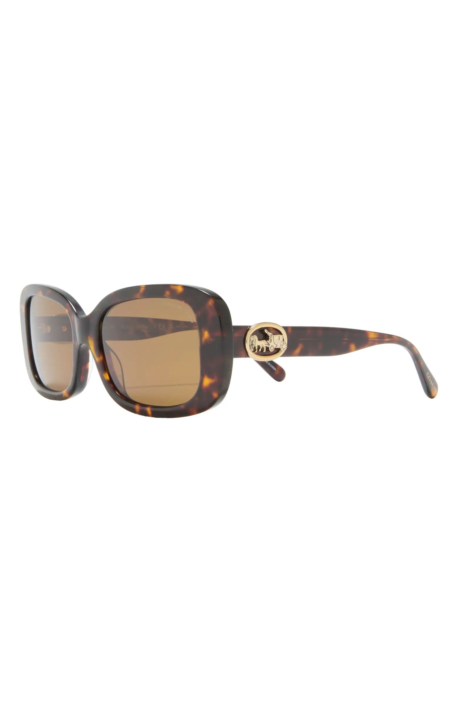 54mm Rectangle Core Sunglasses | Nordstrom Rack