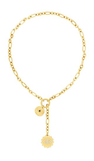 8 Other Reasons Third Eye Lariat in Metallic Gold. | Revolve Clothing (Global)