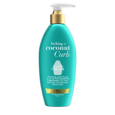 OGX Locking + Coconut Curls Air Dry Cream - 6 fl oz | Target