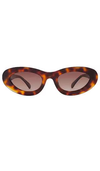Roma Sunglasses in Tortoise | Revolve Clothing (Global)