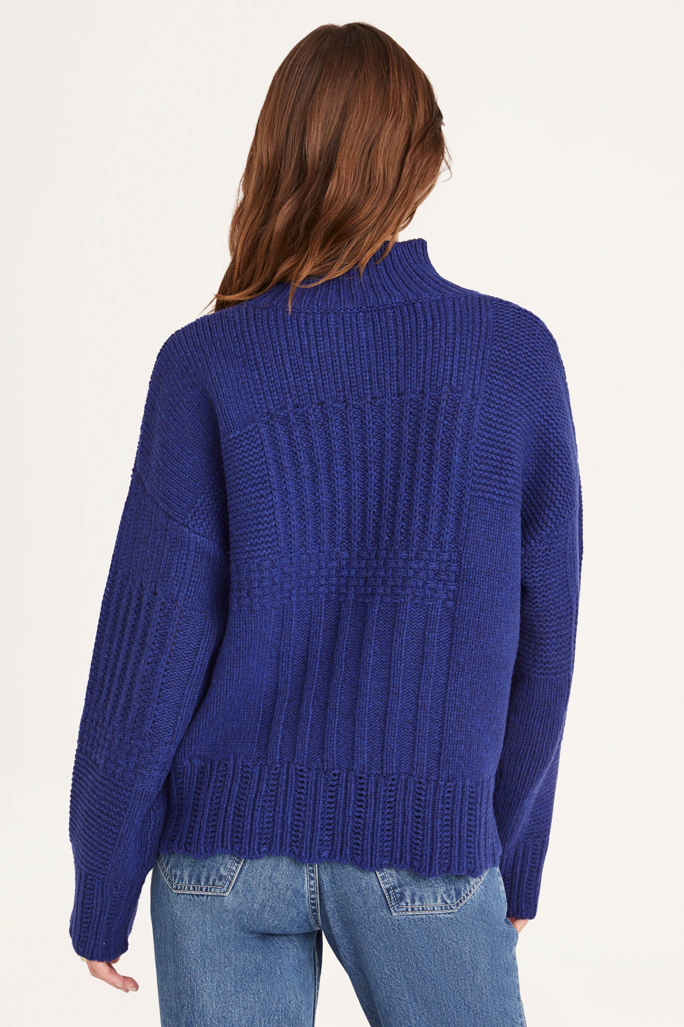 Valais Sweater in Cobalt | Merlette NYC