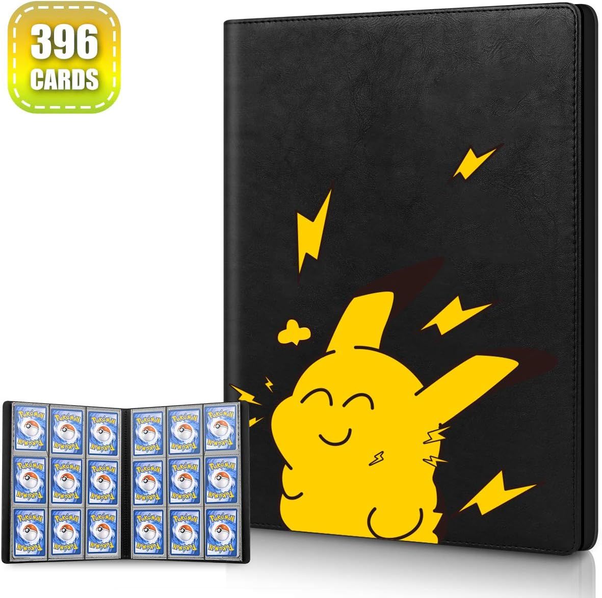 Blummy Card Holder Book Carrying Case Compatible with Pokemon Trading Cards, Holder Album Binder ... | Amazon (US)