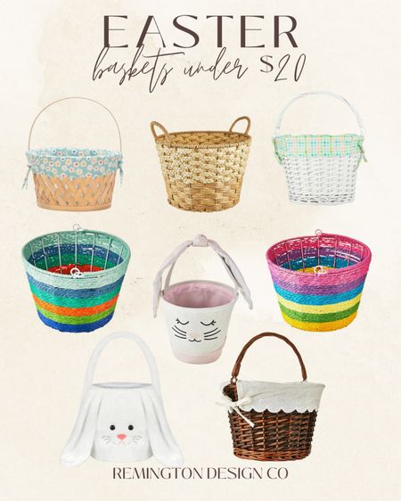 Easter Baskets under $20 - Kids Easter baskets - baskets for Easter 

#LTKSeasonal #LTKkids