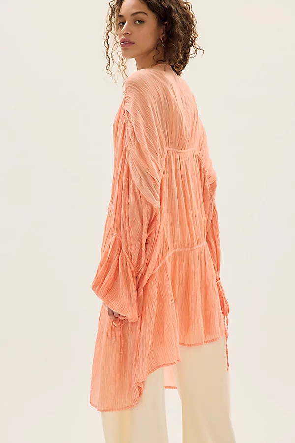 Juliet Sheer Tie-Front Duster Top | Free People (Global - UK&FR Excluded)