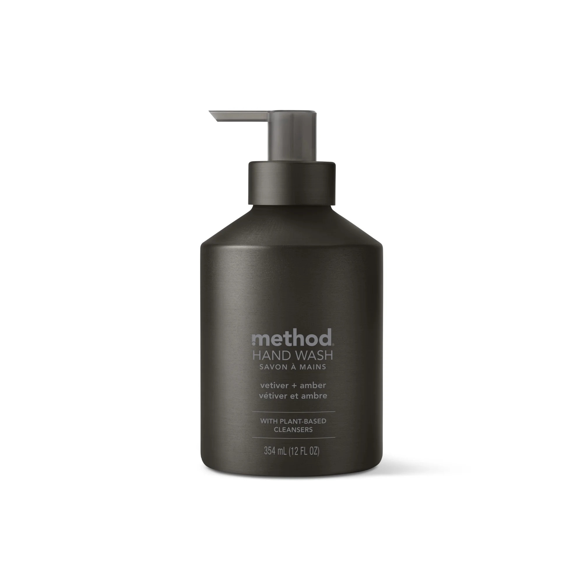Method Gel Hand Wash Vetiver + Amber, Premium Aluminum, 12 oz - Walmart.com | Walmart (US)