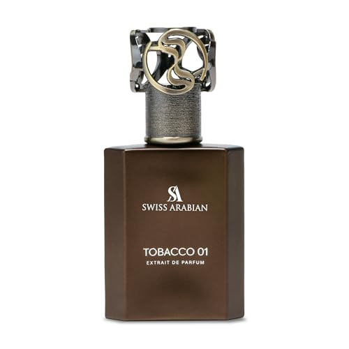 Swiss Arabian Tobacco 01 - Arabian Perfume for Men and Women - Extrait de Parfum - Long Lasting Perfume - Unisex Fragrance - Travel Size - 1.7 oz | Amazon (US)