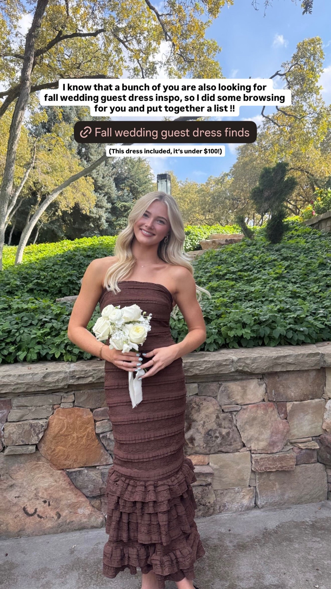 Fall Wedding Guest Dress Inspo! 

#LTKWedding