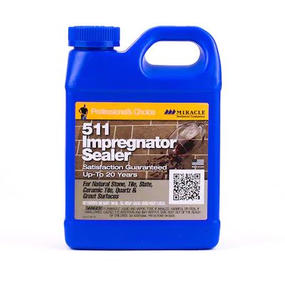 Miracle Sealants 511 Impregnator 32-fl oz Clear Natural Stone Sealer and Finish Pour Bottle | Lowe's