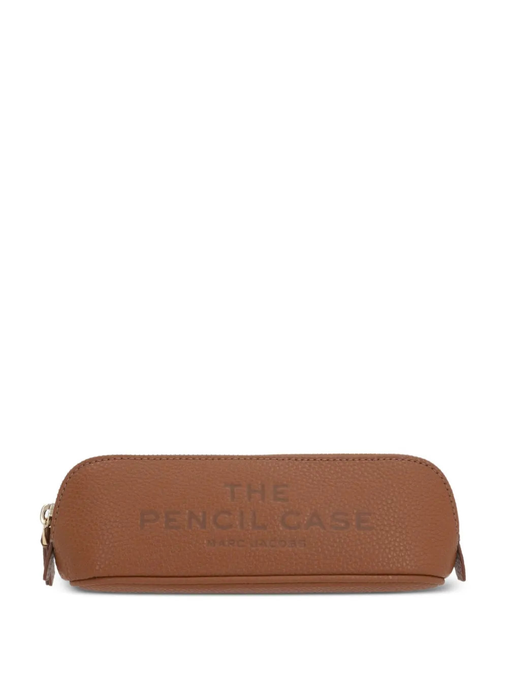 Marc Jacobs embossed leather pencil case - Brown | Farfetch Global