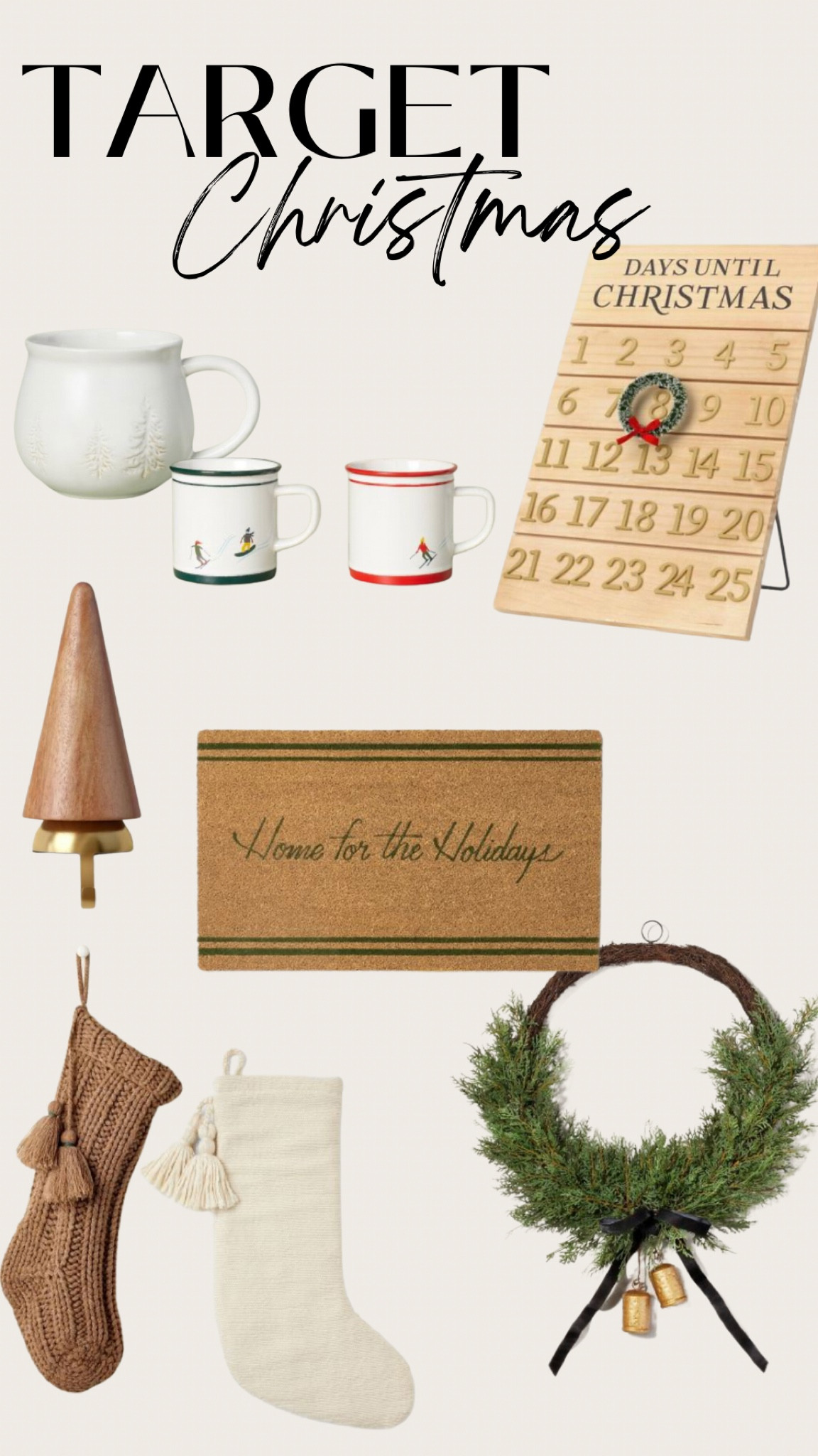 Target Christmas!! I have the countdown & love it 

#LTKHoliday #LTKSeasonal